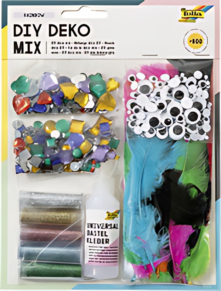 folia Kit de décoration créatif, plus de 600 pièces