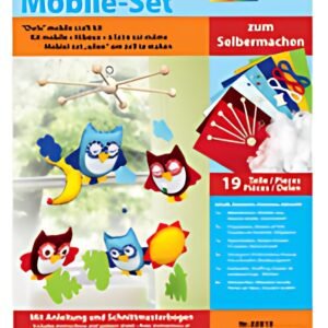 folia Set mobile "Hiboux", 19 pièces