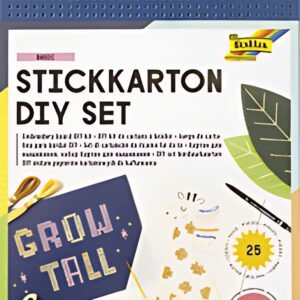 folia Kit de carton à broder, 175 x 245 mm, 300 g/m2