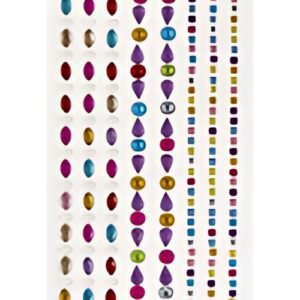 folia Bordure en strass "Candy 2", autocollant