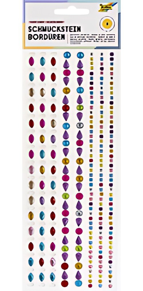 folia Bordure en strass "Candy 2", autocollant