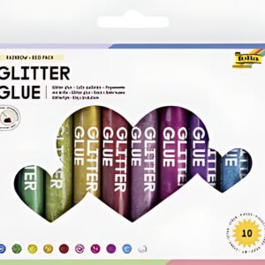 folia Colle pailletée " Glitterglue", 9,5 ml, assorti