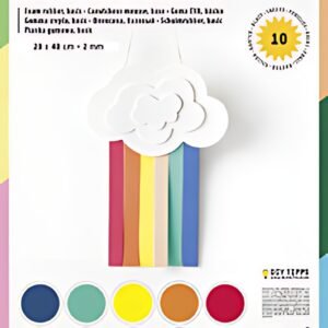 folia Mousse en caoutchouc, 290 x 400 mm, 10 feuilles