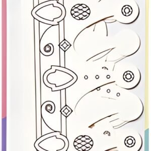 folia Couronnes pour enfants en carton, different modèles