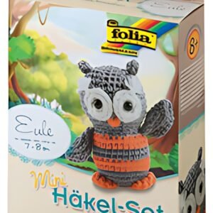 folia Mini kit de crochet "Hibou"