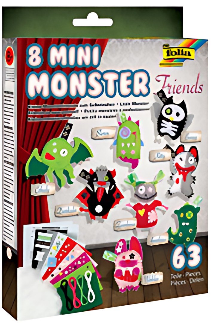 folia Petits monstres à confectionner "Mini Monster Friends"