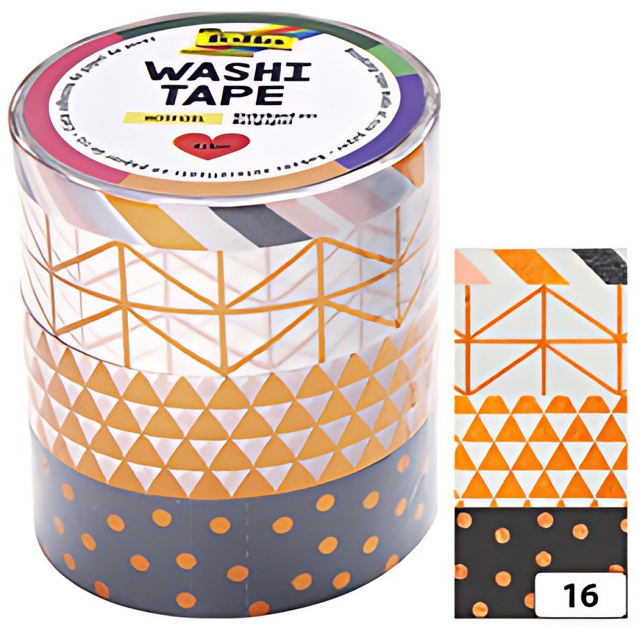 folia Rubans autocollants déco Washi-Tape HOTFOIL CUIVRE