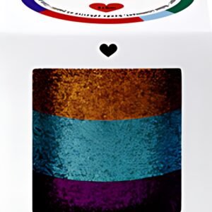 folia Ruban adhésif "Glitter-Tape", cuivre/turquoise/violet