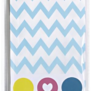 folia Sacs en papier, 130 x 200 mm, avec motifs, assorti