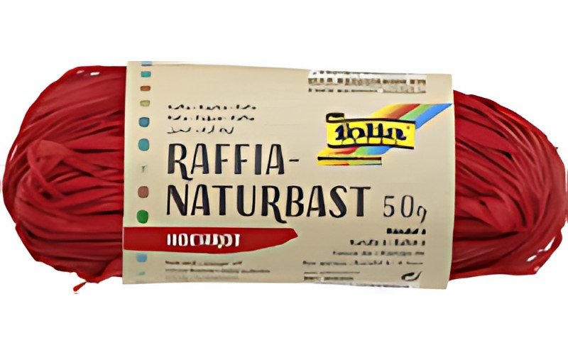folia Raphia naturel, assorti
