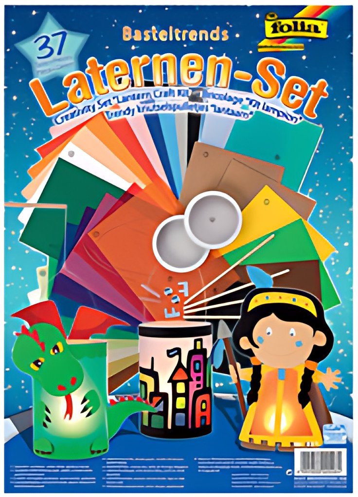 folia Set de bricolage pour lanternes, 37 pièces
