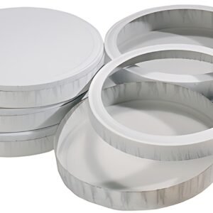 folia Boîte à fromage, diamètre: 153 mm, blanc