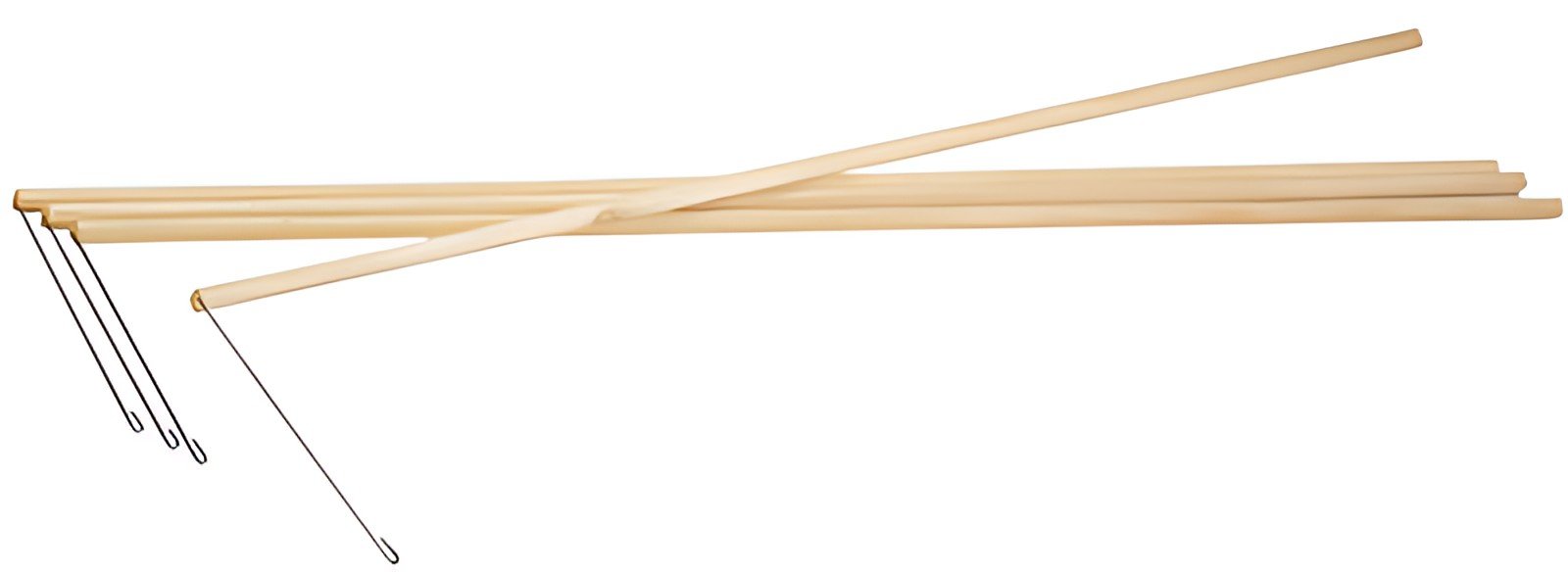 folia Bâton de lanterne, en bois, longueur: 600 mm