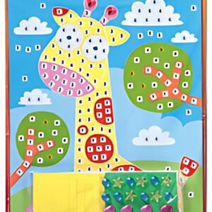 folia Mosaique de caoutchouc de mousse "girafe", 405 pièces