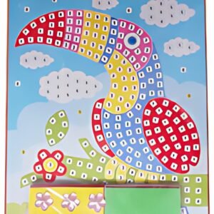 folia Mosaique de mousse caoutchouc "perroquet", 405 pièces