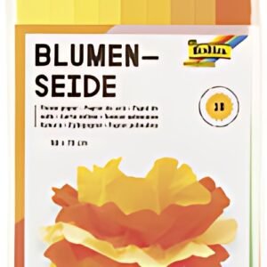 folia Papier de soie, (L)500 x (H)700 mm, 20 g/m2, jaune