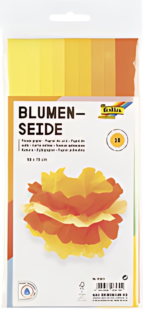folia Papier de soie, (L)500 x (H)700 mm, 20 g/m2, jaune