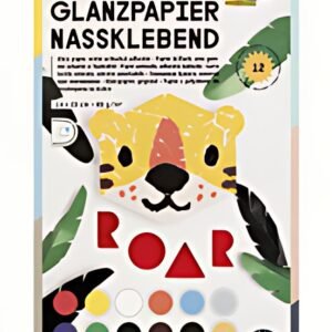 folia Bloc de papier brillant, 12 feuilles, 82 g/m2