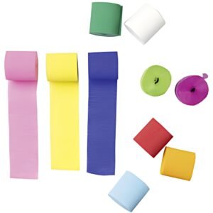 folia Banderolle de papier crépon, (l)50 mm x (L)10 m