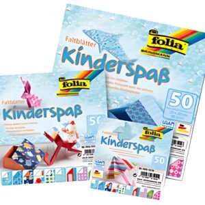 folia Feuilles de papier à plier AMUSANT POUR LES ENFANTS