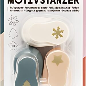 folia Set de perforateurs de motifs de Noel, petit, set 1