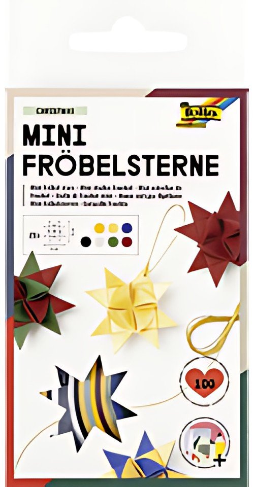 folia Bandes de papier pour étoiles de Froebel, Noël