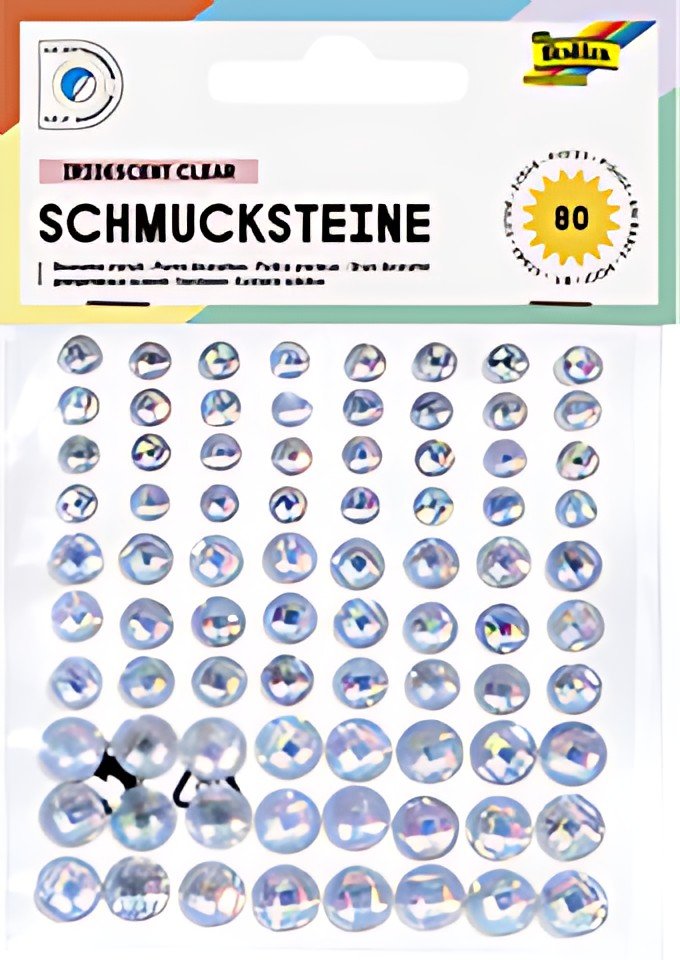 folia Pierres décoratives "Iridescent Clear", autoadhésif