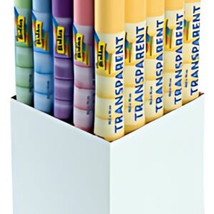 folia Papier transparent, (l)505 x (L)700 mm, 6 couleurs