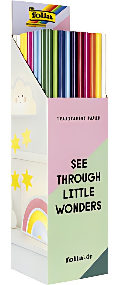folia Papier transparent, (l)700 x (L)1,0 m, 42 g/m2