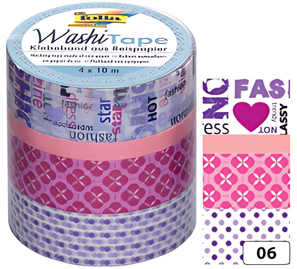 folia Rubans autocollants déco Washi-Tape REVE DE GAMINE
