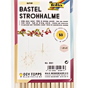folia Paille naturelle de bricolage, longueur: 220 mm