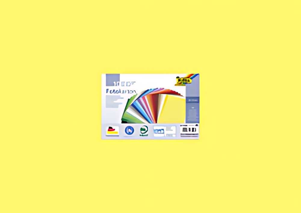 folia Carton de bricolage, (L)500 x (H)700 mm, assorti
