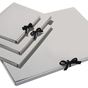 folia Carton à dessin, en carton gris, A4, avec ruban