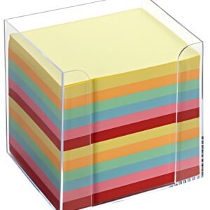folia Bloc cube avec boîtier, plastique, transparent