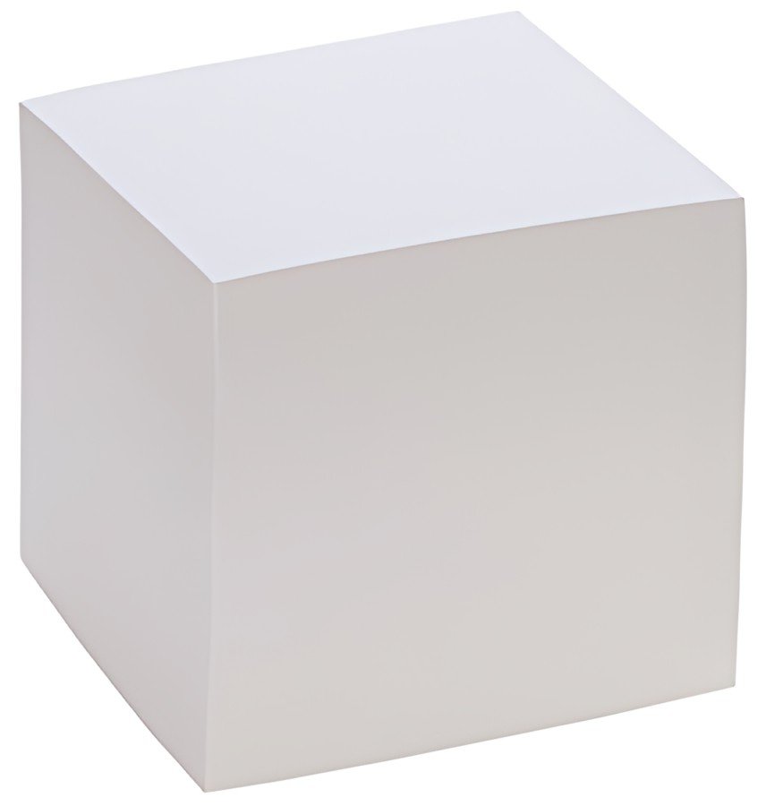 folia Bloc cube, 90 x 90 mm, 700 feuilles, blanc