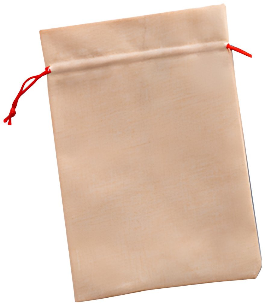 folia Sac dans une optique de toile de jute, 170 x 250 mm