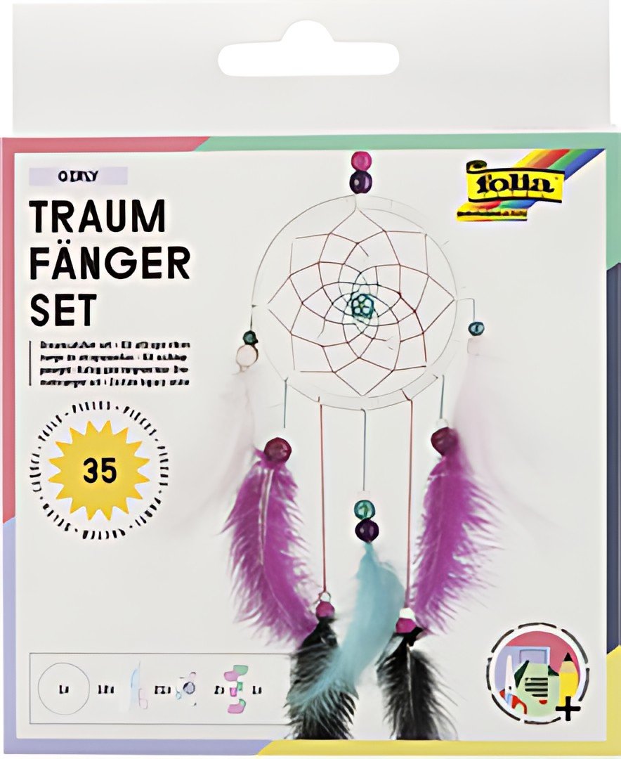 folia Kit attrape-rêves "GIRLY", 35 pièces