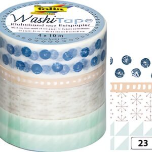 folia Rubans autocollants déco Washi-Tape HYGGE