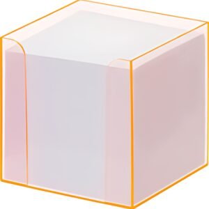 folia Bloc cube avec boîtier "Luxbox" orange, équipé