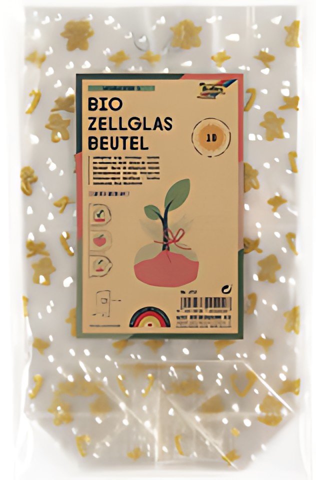 folia Sachet en cellophane pour Noël, 180 x 300 mm