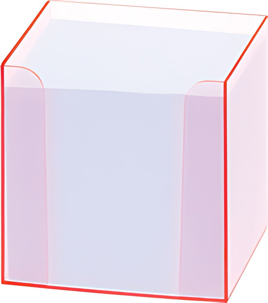 folia Bloc cube avec boîtier "Luxbox" rose, équipé