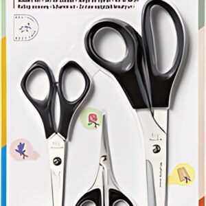 folia Set de ciseaux "créatif", 3 pièces