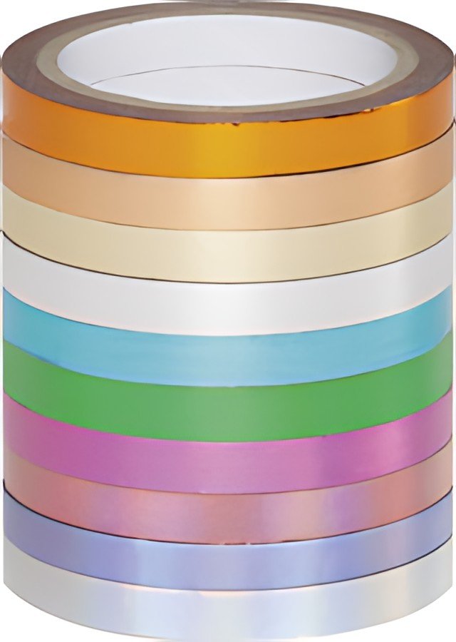 folia Rubans autocollants Washi-Tape HOTFOIL, kit de 10