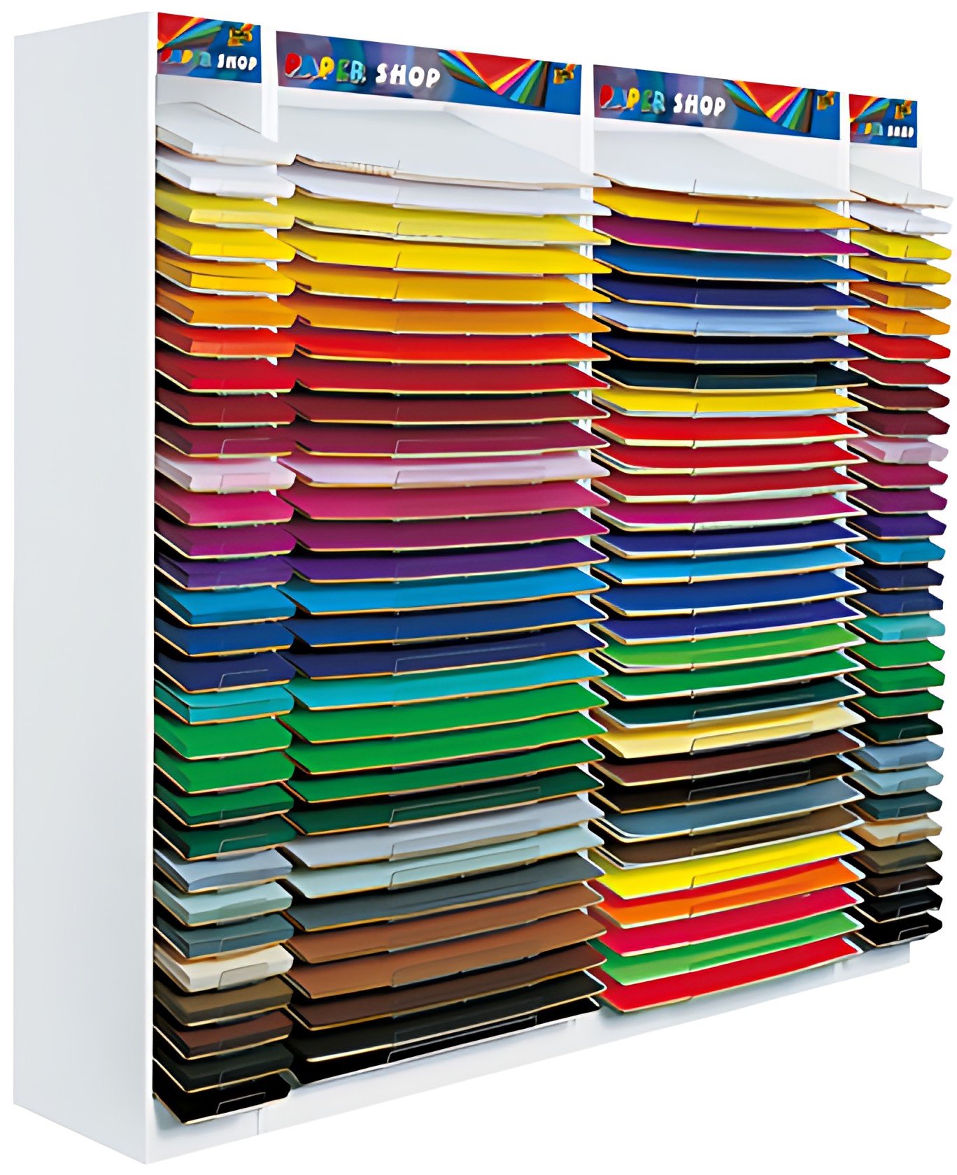 folia Présentoir en bois PaperShop pour papiers de format A4