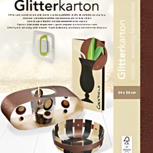 folia Carton à paillettes "Classic", 240 x 340 mm, 300 g/m2