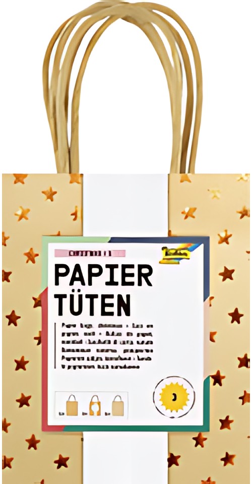 folia Sac en papier "Noël", papier kraft, grand
