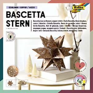 folia Feuilles de papier pliable étoile Bascetta, Ornement 1