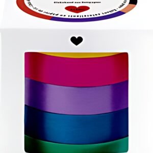 folia Ruban adhésif décoratif Washi-Tape UNI BASIC, kit de 5