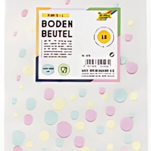 Folia Sachet à fond plat "Pois", dimensions: (L)145x(H)235mm