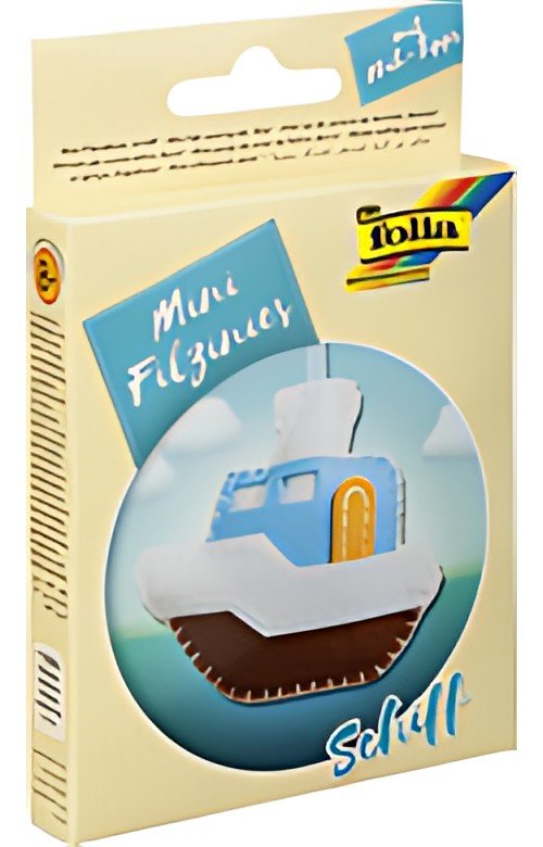 folia Mini kit de couture de feutrine "Filzinies" 10 pièces